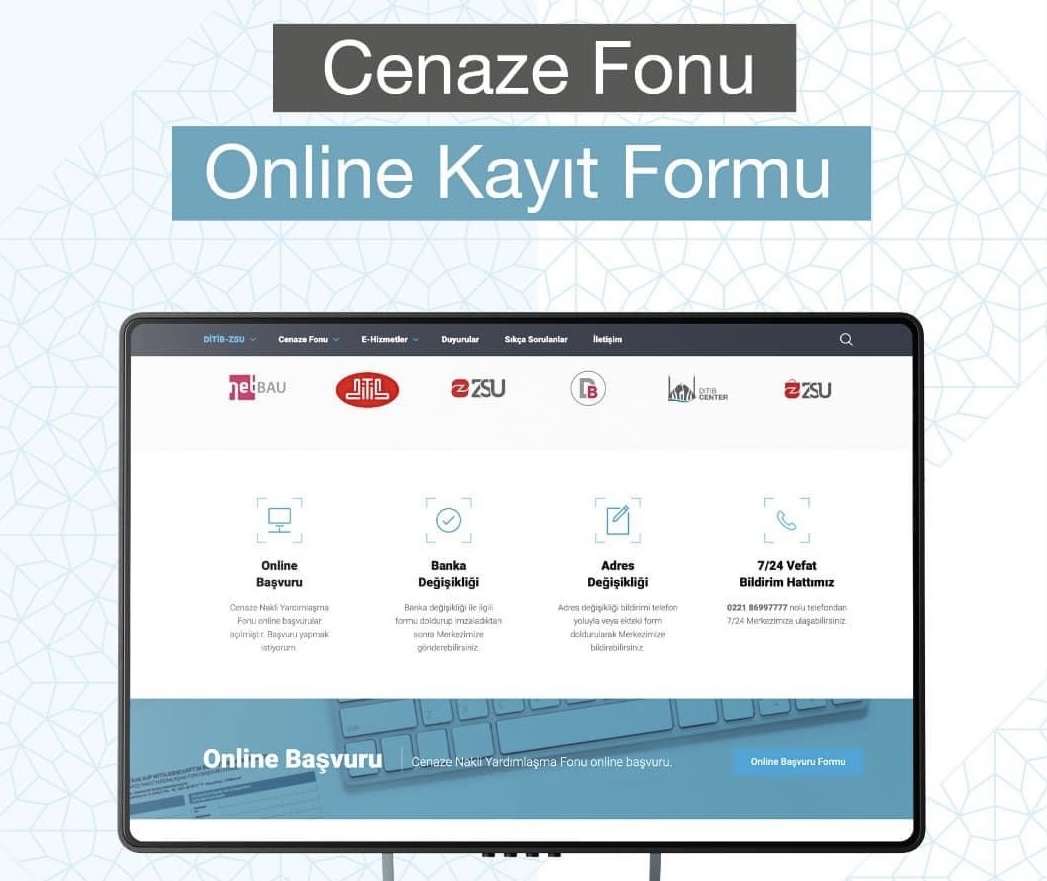 DİTİB Cenaze Formu artık Dijital'de