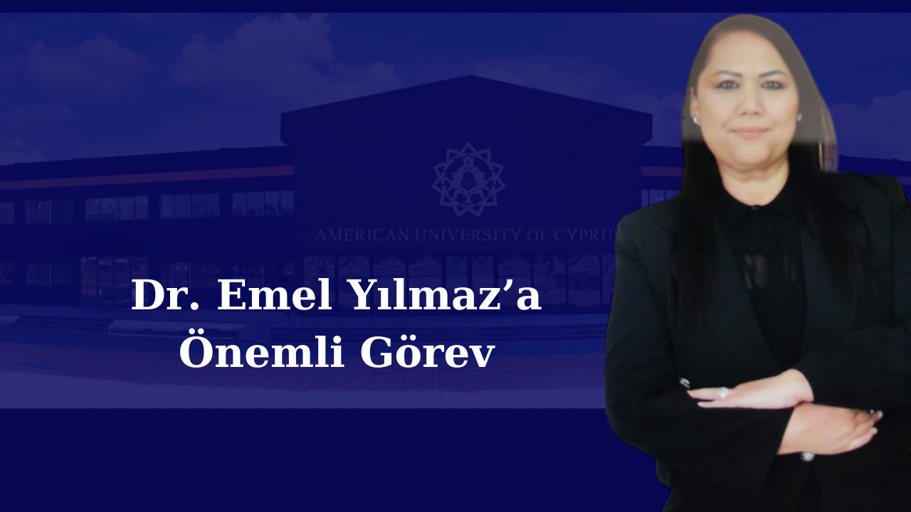 Dr. Emel Yılmaz’a Yeni Görev