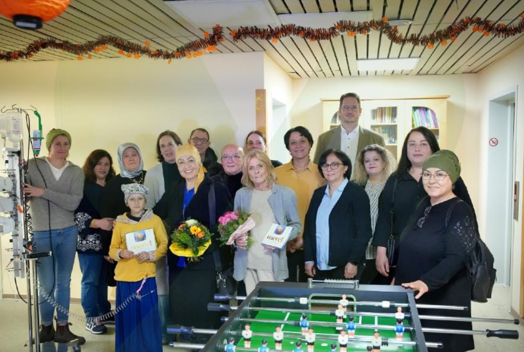 Witten Herdecke Hastanesi Çocuk Onkoloji Bölümüne Umut ve Renk Geldi