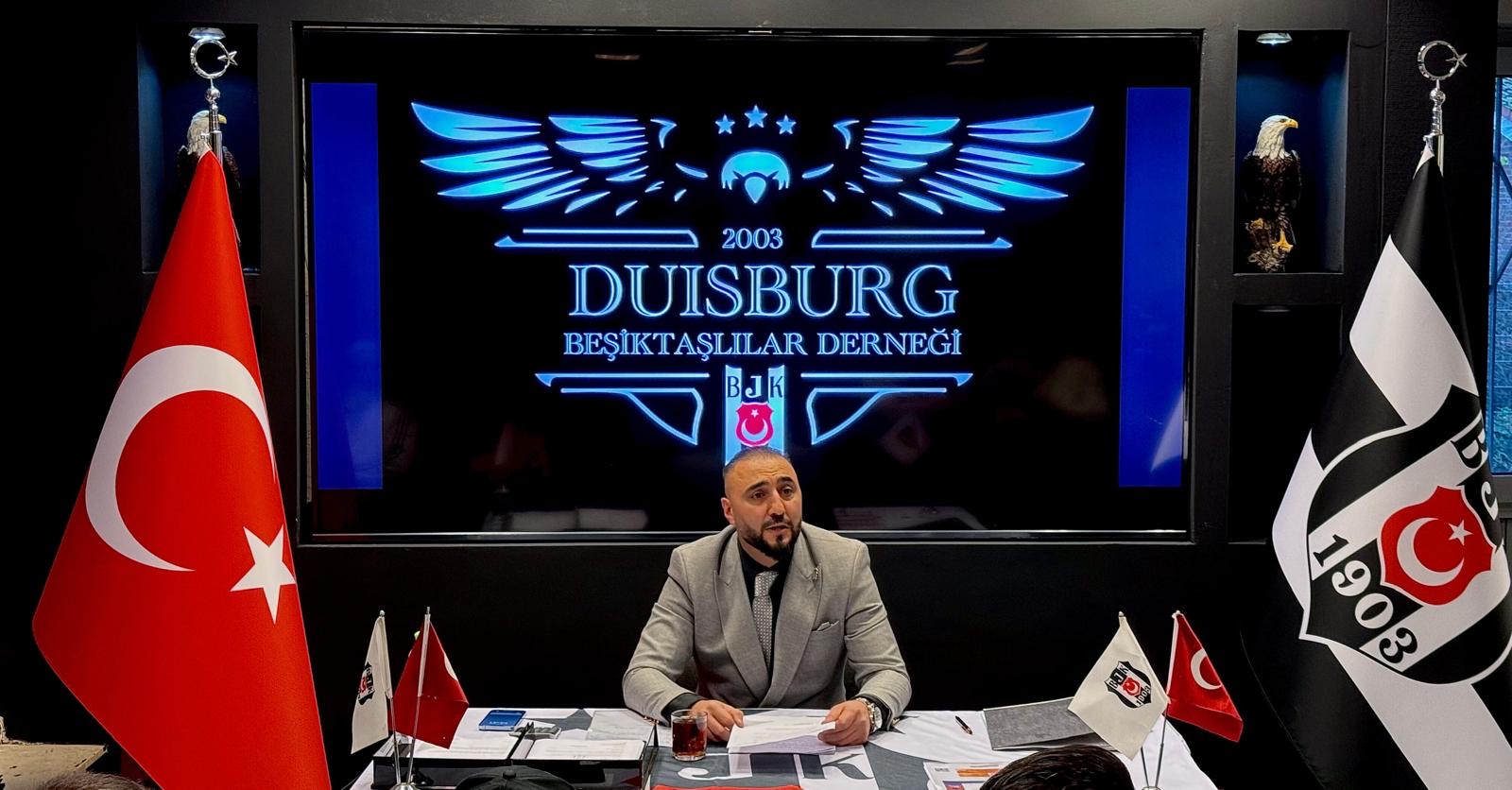Duisburg Beşiktaşlılar Dernek Başkanı Yusuf Genç, ve Yönetim kurulu güven tazeledi
