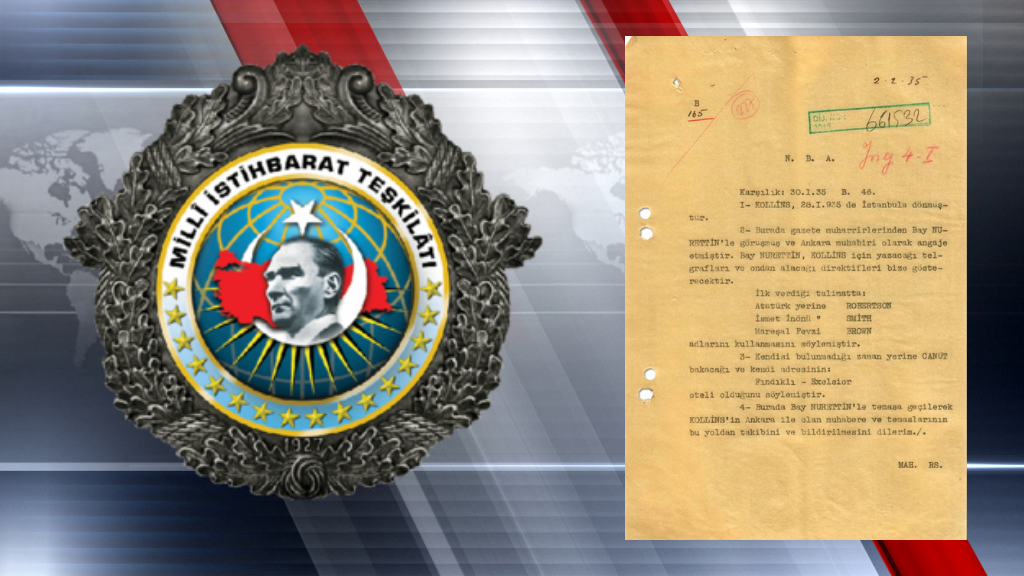 MİT, 90 Yıllık İstihbarat Belgesini Gün Yüzüne Çıkardı