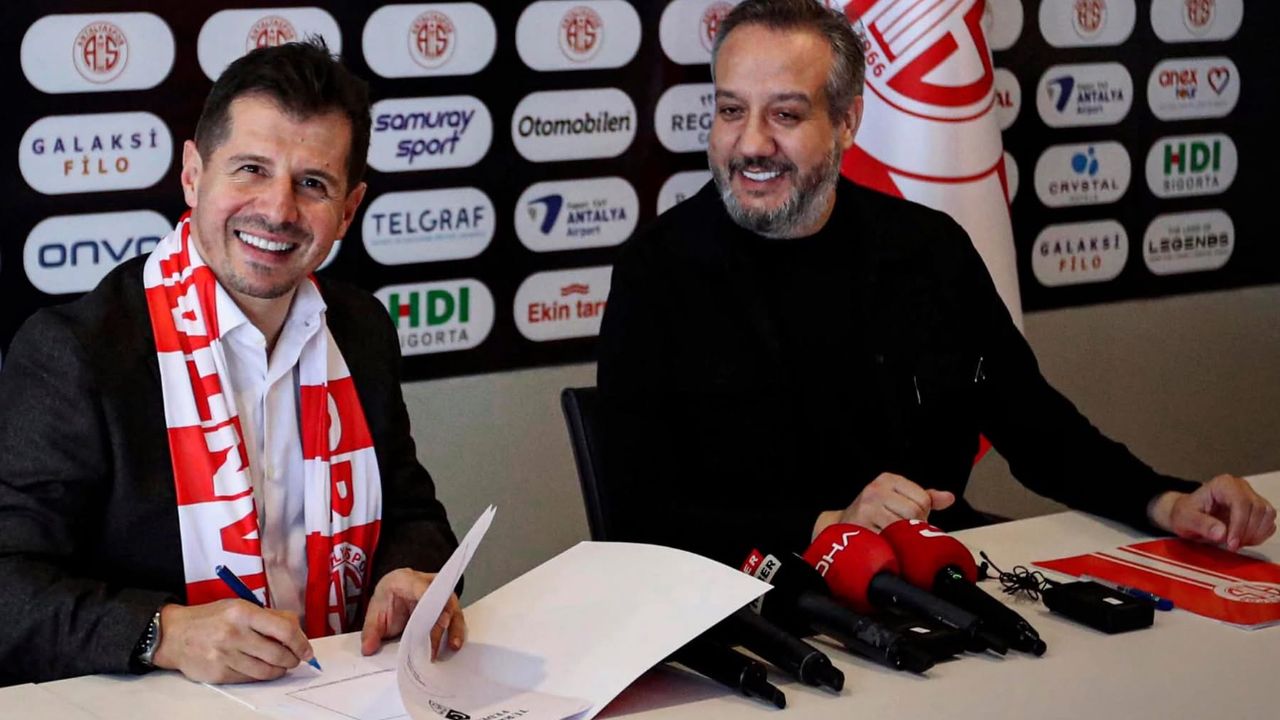 Antalyaspor‘da Emre Belözoğlu dönemi resmen başladı