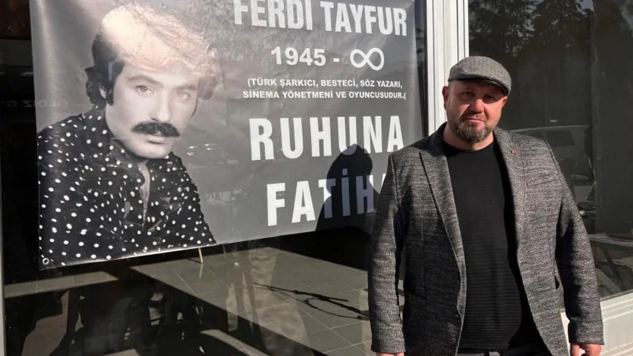 Bucaklı esnaf Ali Uğur’dan Ferdi Tayfur’a anlamlı vefa