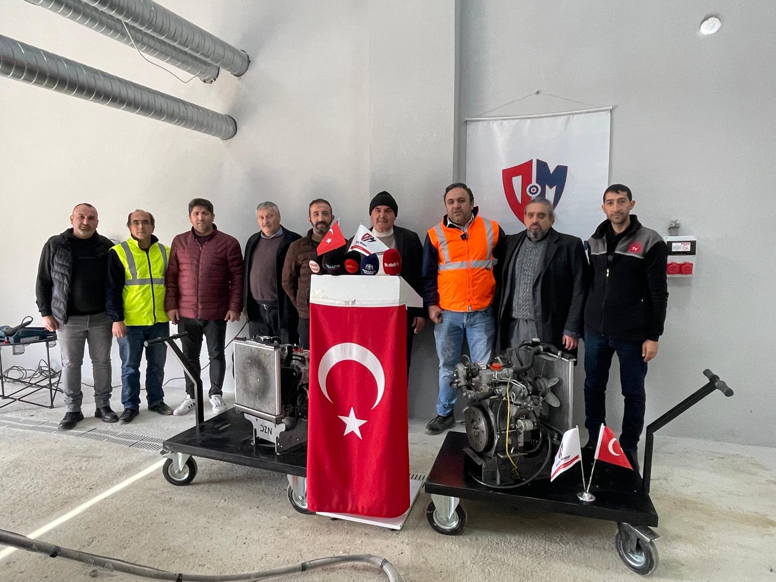 Samsun'dan Yerli ve Milli Savunma Endüstrisine Büyük Katkı: "Dizen Motor"