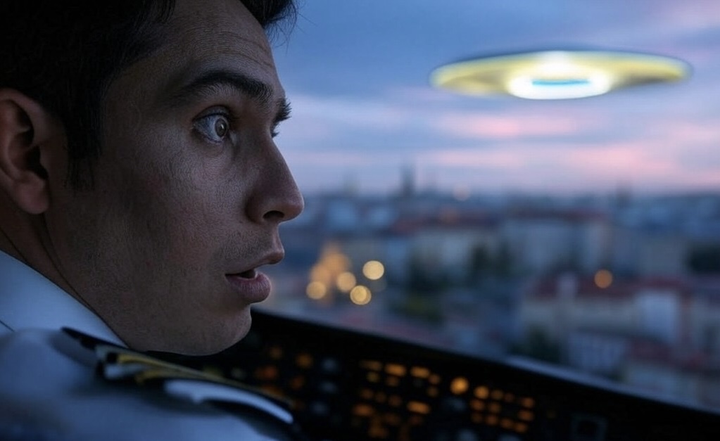 Türk Pilot Hamburg-Sabiha Gökçen Uçuşunda UFO Gördü