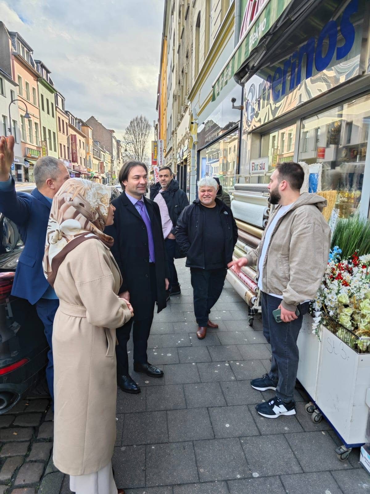 Köln Başkonsolosu Al’dan  Keup Caddesi’ne Ziyaret