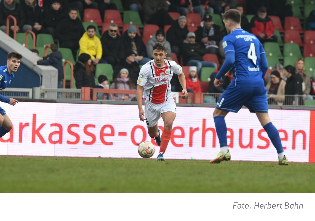 RW Oberhausen ve Lotte yenişemedi (1-1)