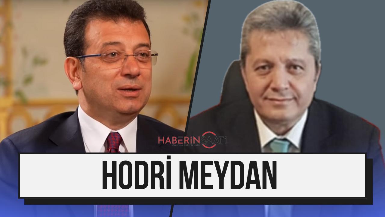 TUTAP Başkanı Fikret Yıldız’dan İmamoğlu’na çağrı,HODRİ MEYDAN