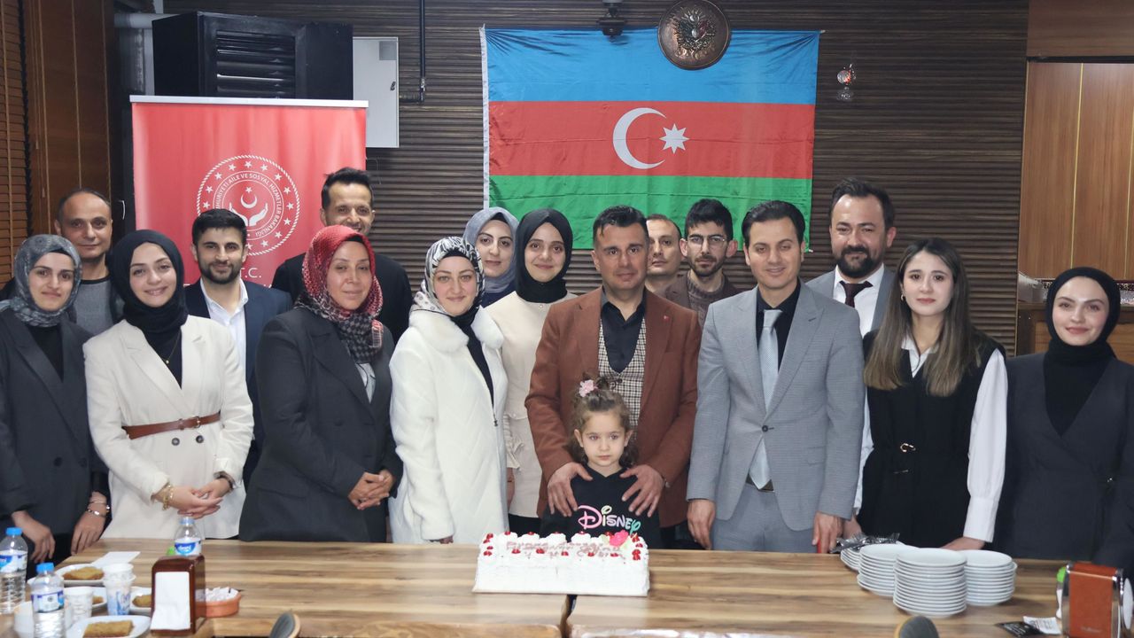 Erzurum'da özel bireyler iftar programında buluştu