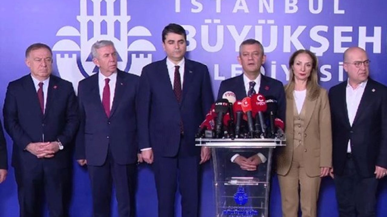 Özgür Özel: Bugün yine burada hep birlikte olacağız