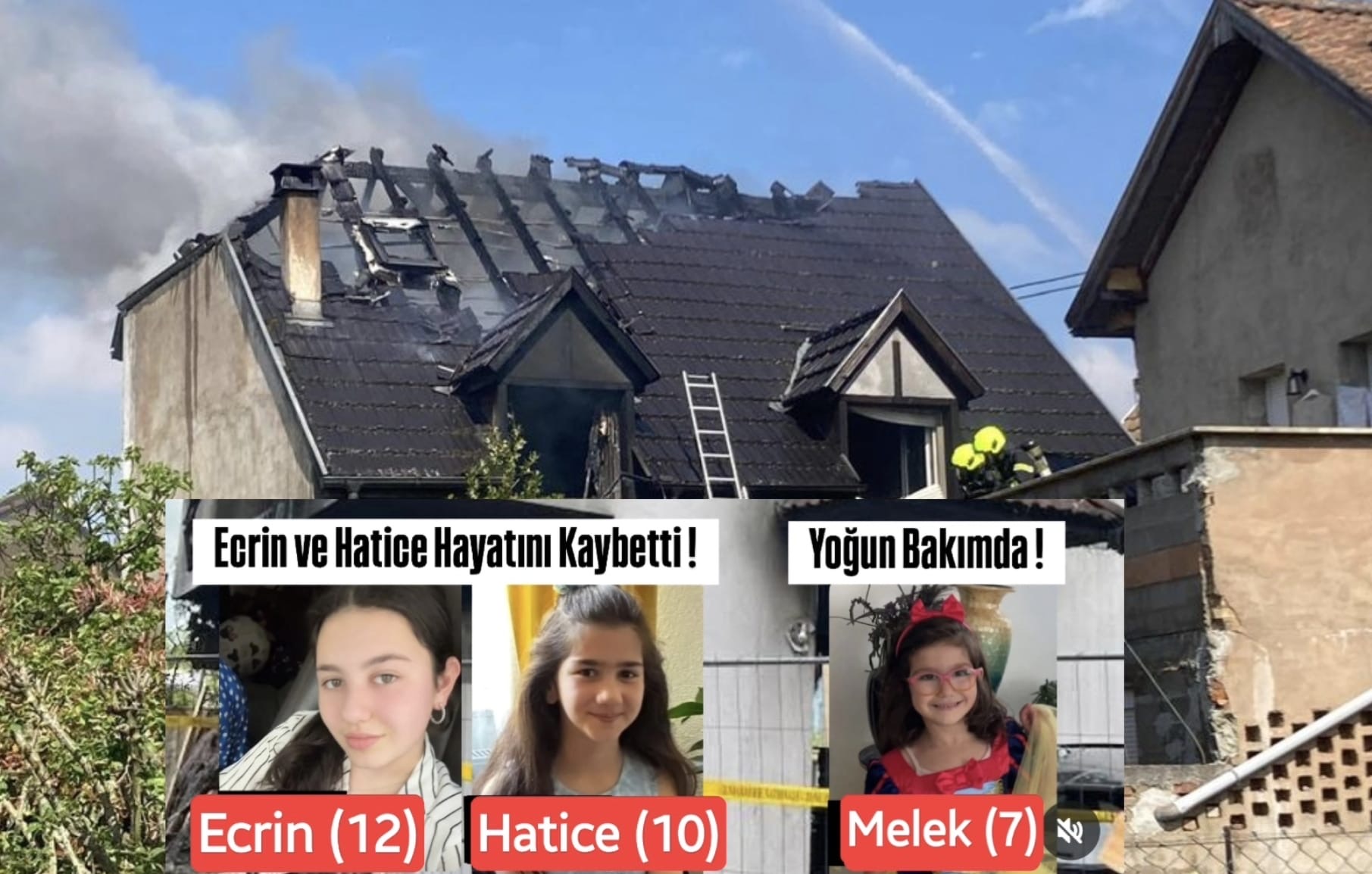 FRANSA'DA TÜRK AİLENİN EVİNDE YANGIN: 2 ÇOCUK HAYATINI KAYBETTİ