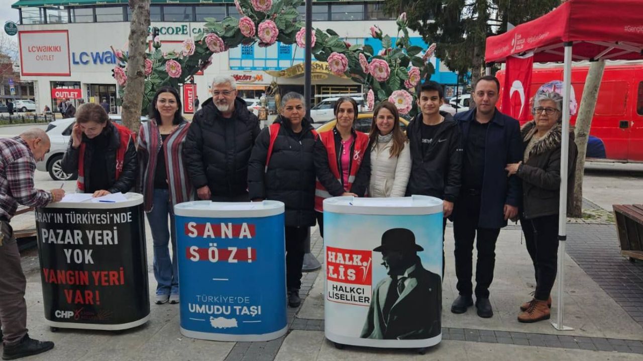 Isparta CHP'den de imza kampanyası