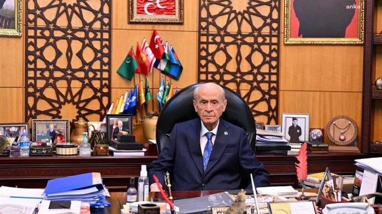 MHP: Sayın Devlet Bahçeli, Genel Merkezimizde mesaisine başlamıştır
