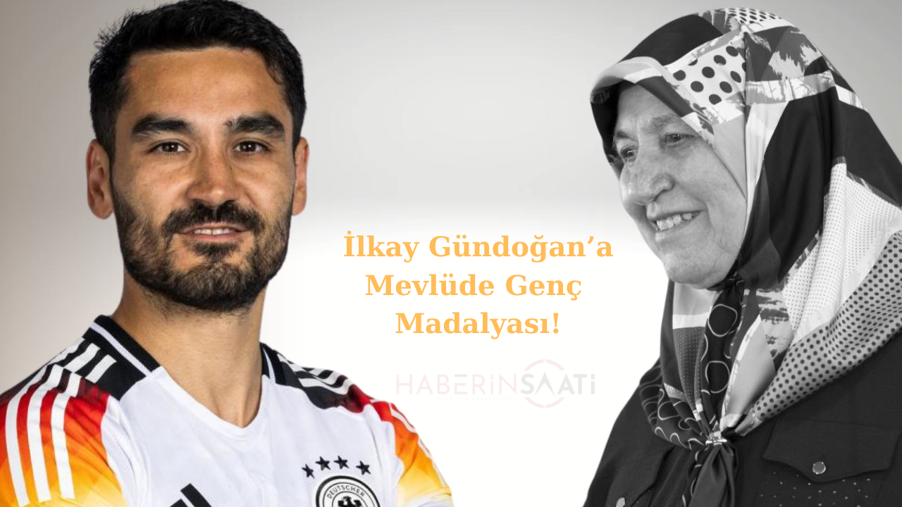 İlkay Gündoğan’a Mevlüde Genç Madalyası