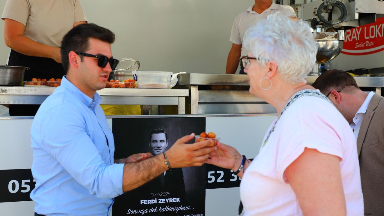 Bodrum’da Ferdi Zeyrek için lokma hayrı