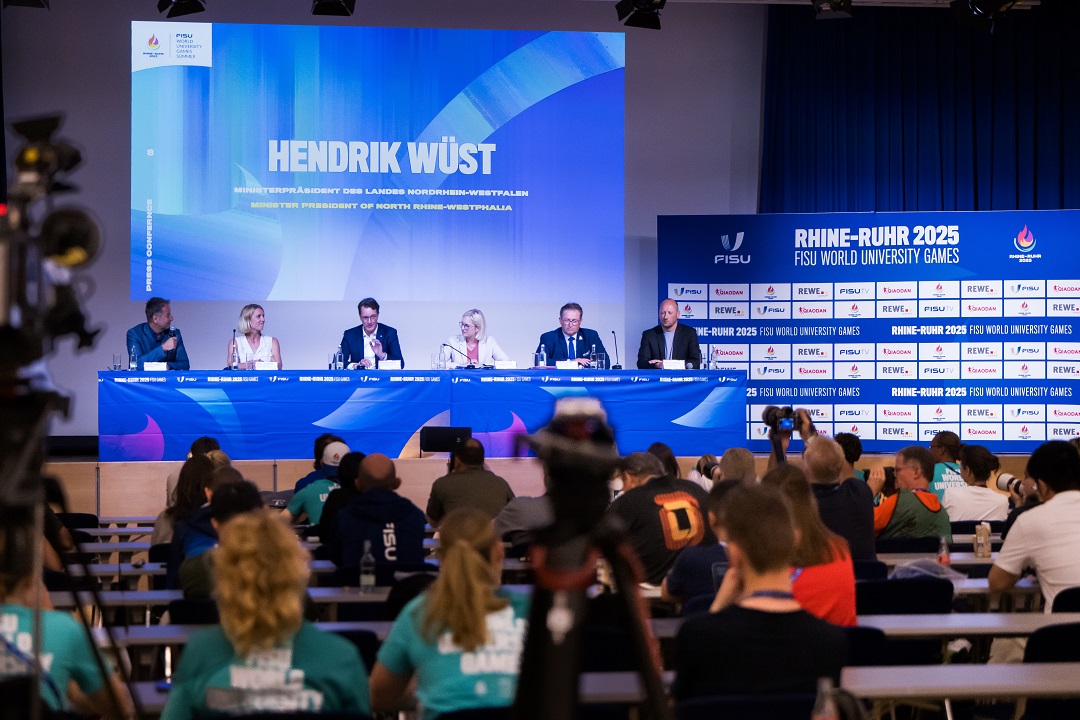 Rhine-Ruhr 2025 FISU Dünya Üniversite Oyunları Resmi Açılış Basın Toplantısıyla Başladı