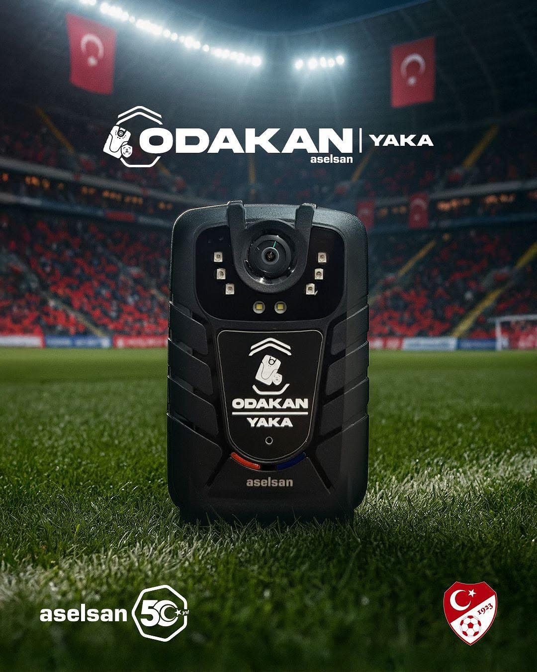 Türk Futbolunda Yeni Dönem: ODAKAN Yaka Kamerası Sahada