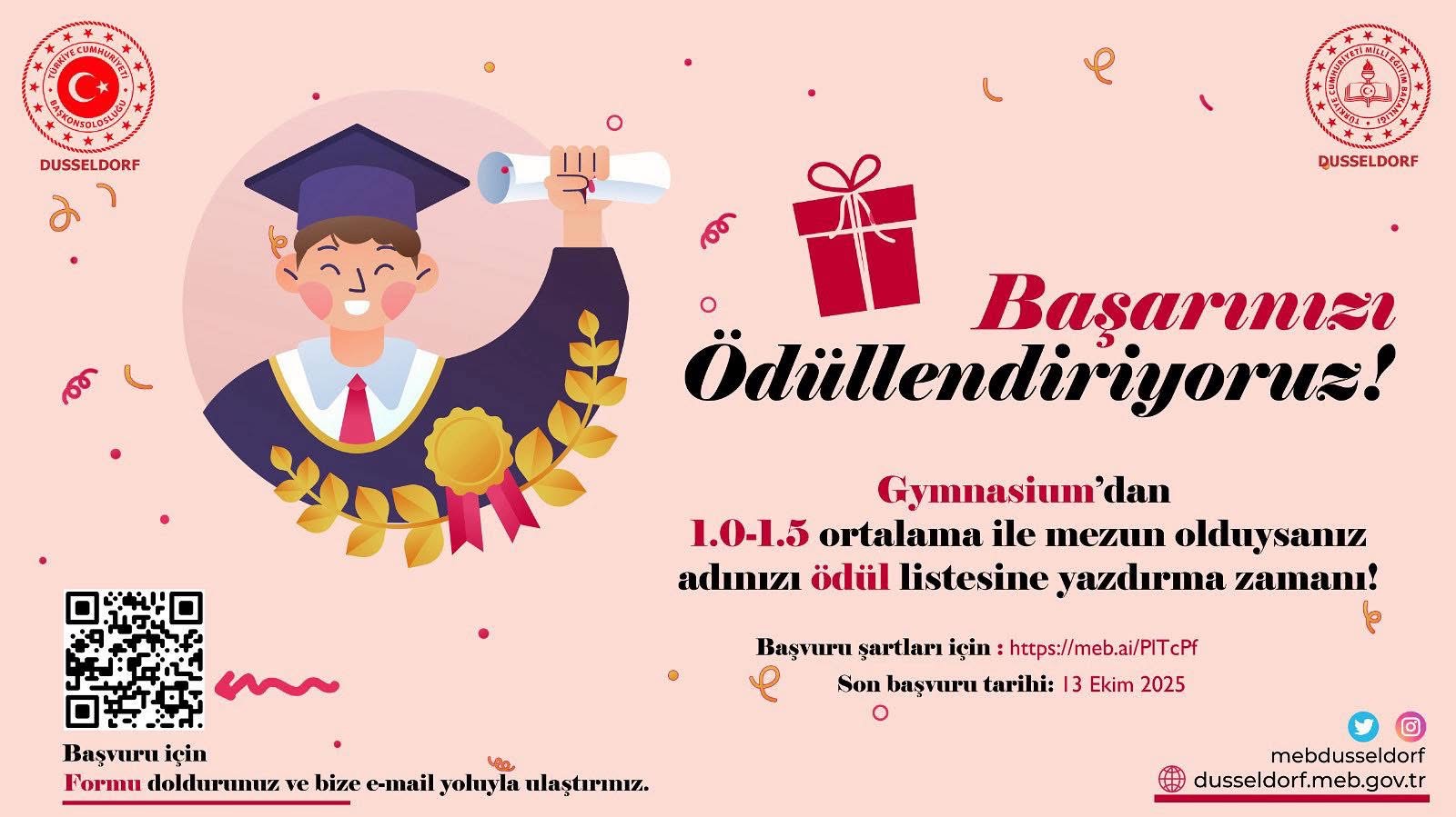 Almanya’daki Türk Gençlerinin Başarıları Ödüllendirilecek