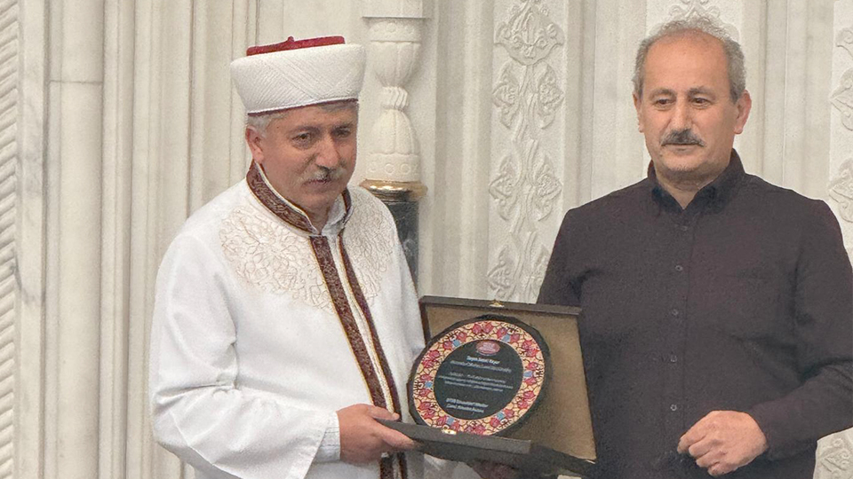 Düsseldorf DİTİB Merkez Camii’nde duygusal veda