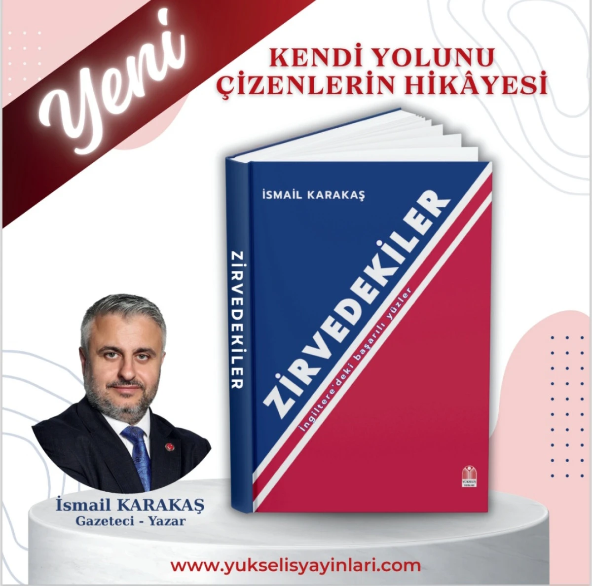 ''Zirvedekiler'' İngilteredeki başarılı yüzler kitabı okuyucuyla buluştu