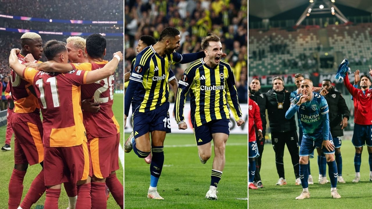 Avrupa'da tarihi zafer haftası: Temsilcilerimiz 3'te 3 yaptı