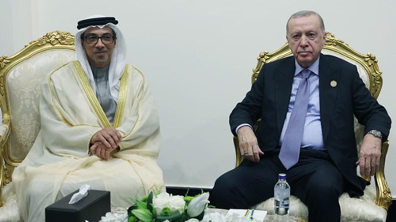 Cumhurbaşkanı Erdoğan, Gazze zirvesine katılmak üzere Mısır'da