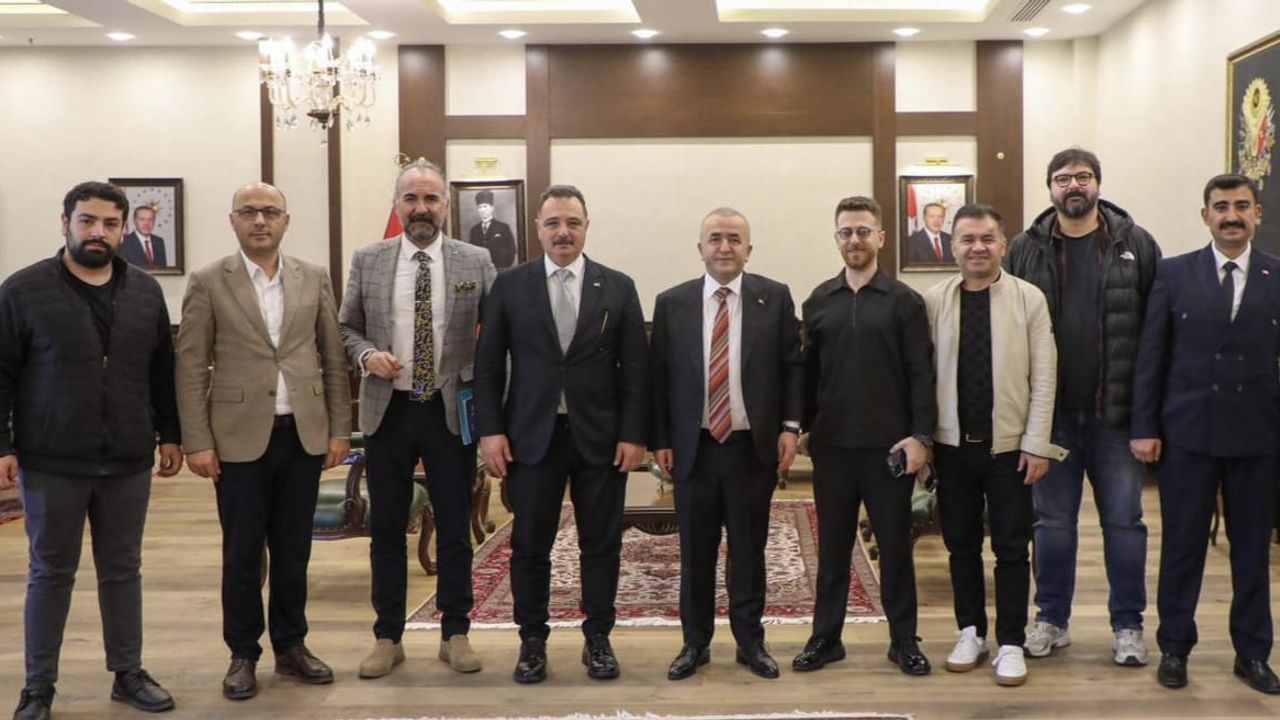 TİMBİR ve İMEF'den Elazığ Valisi Hatipoğlu'na ziyaret