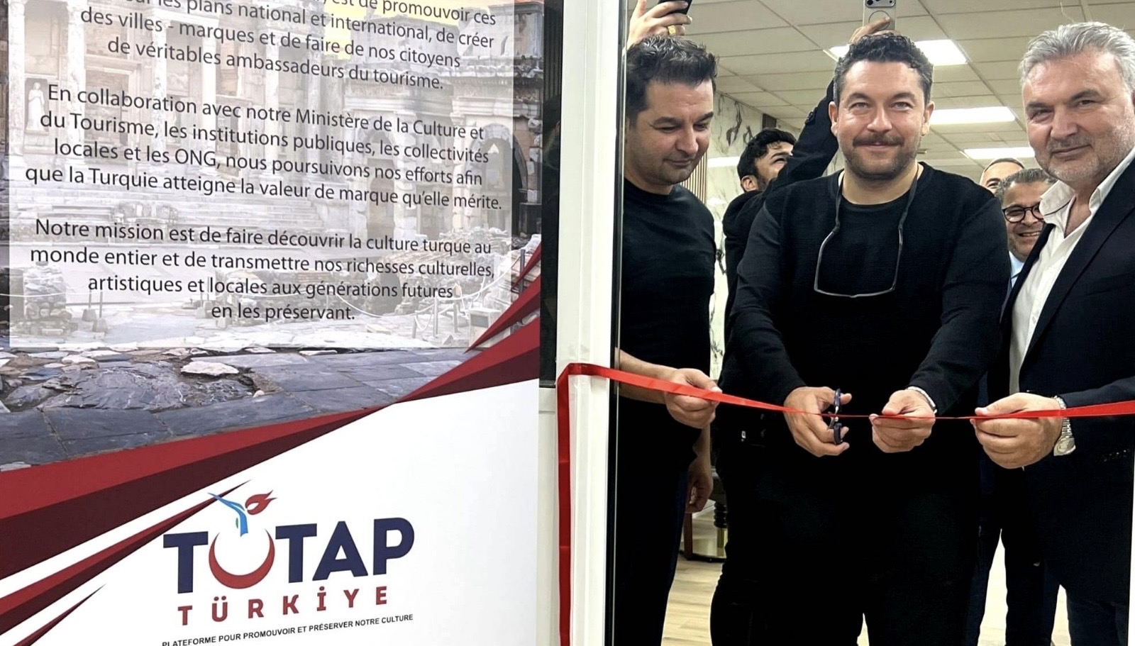 TUTAP FRANSA DA MERKEZ OFİSİNİ AÇTI