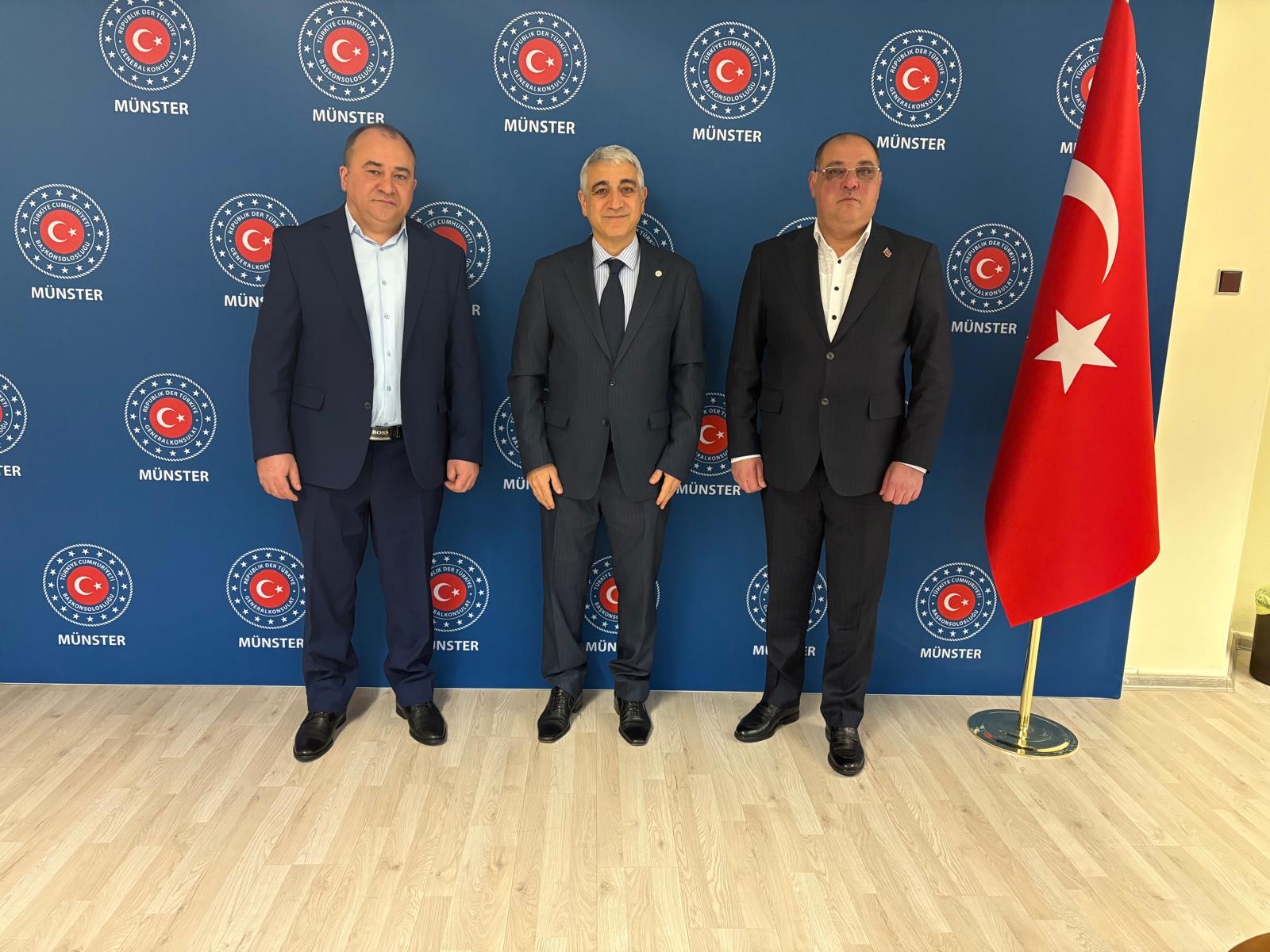 Münster’de Türk–Azerbaycan Kardeşliği Vurgulandı