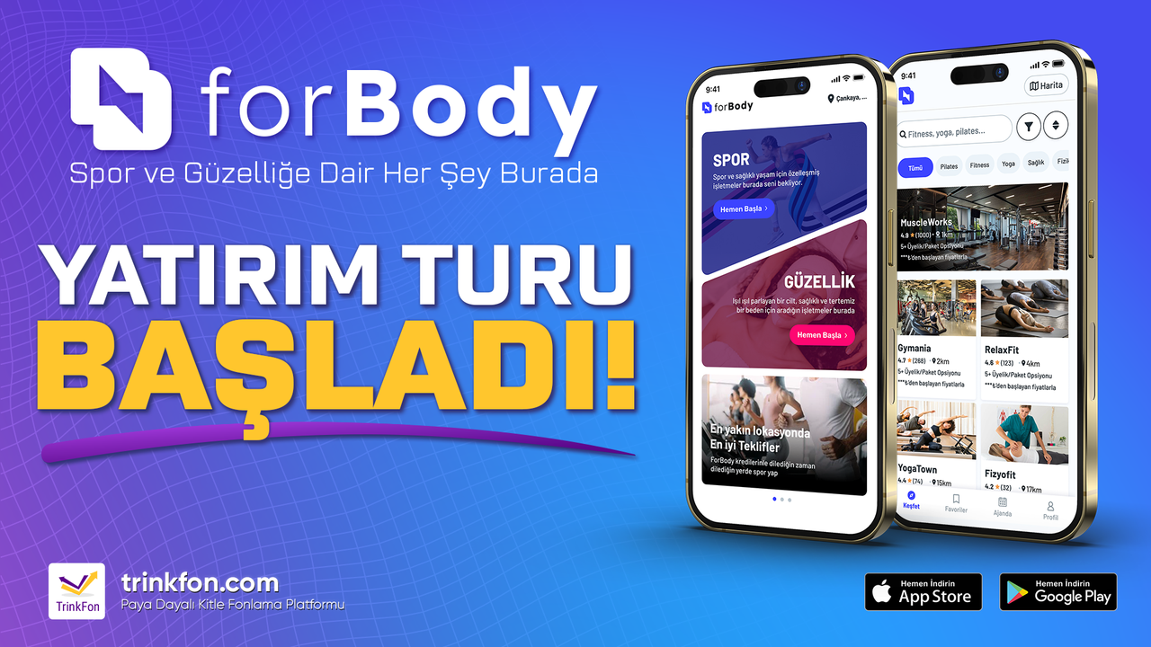 Forbody yatırım turu Trinkfon'da başladı: Sağlıklı yaşamın geleceğine ortak olun