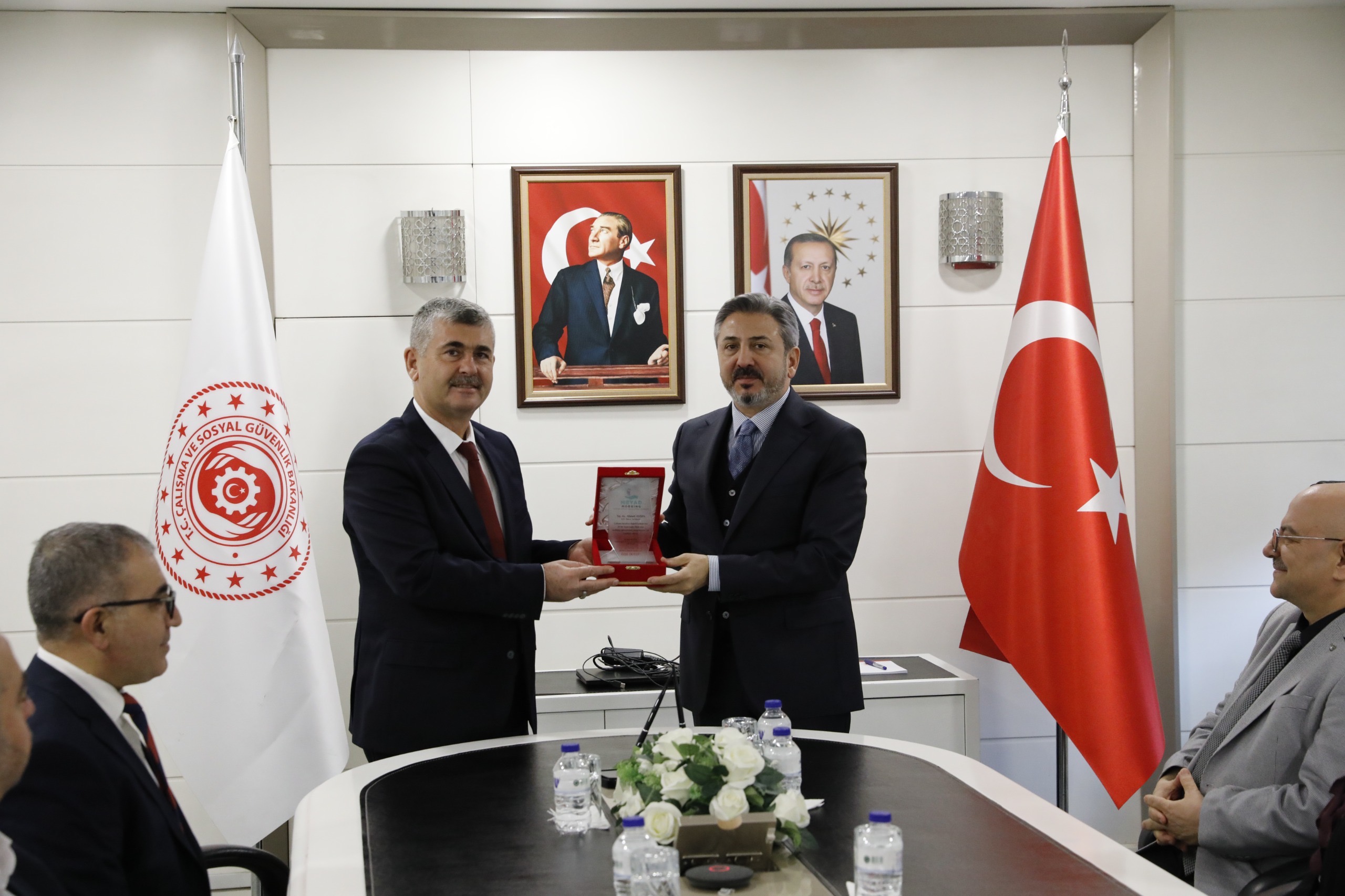 MEYAD’dan Bakan Yardımcısı Ahmet Aydın’a “İnsan Hakları ve Çalışma Barışı” Teşekkürü