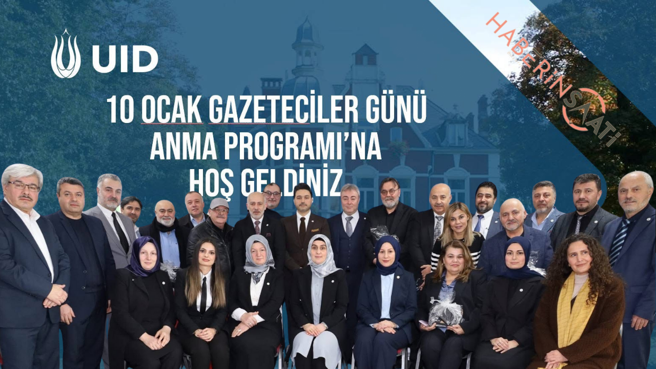 Gazeteciler Dortmund’da Buluştu  UID Ruhr Bölgesi’nden 10 Ocak’a Özel Kahvaltı Programı