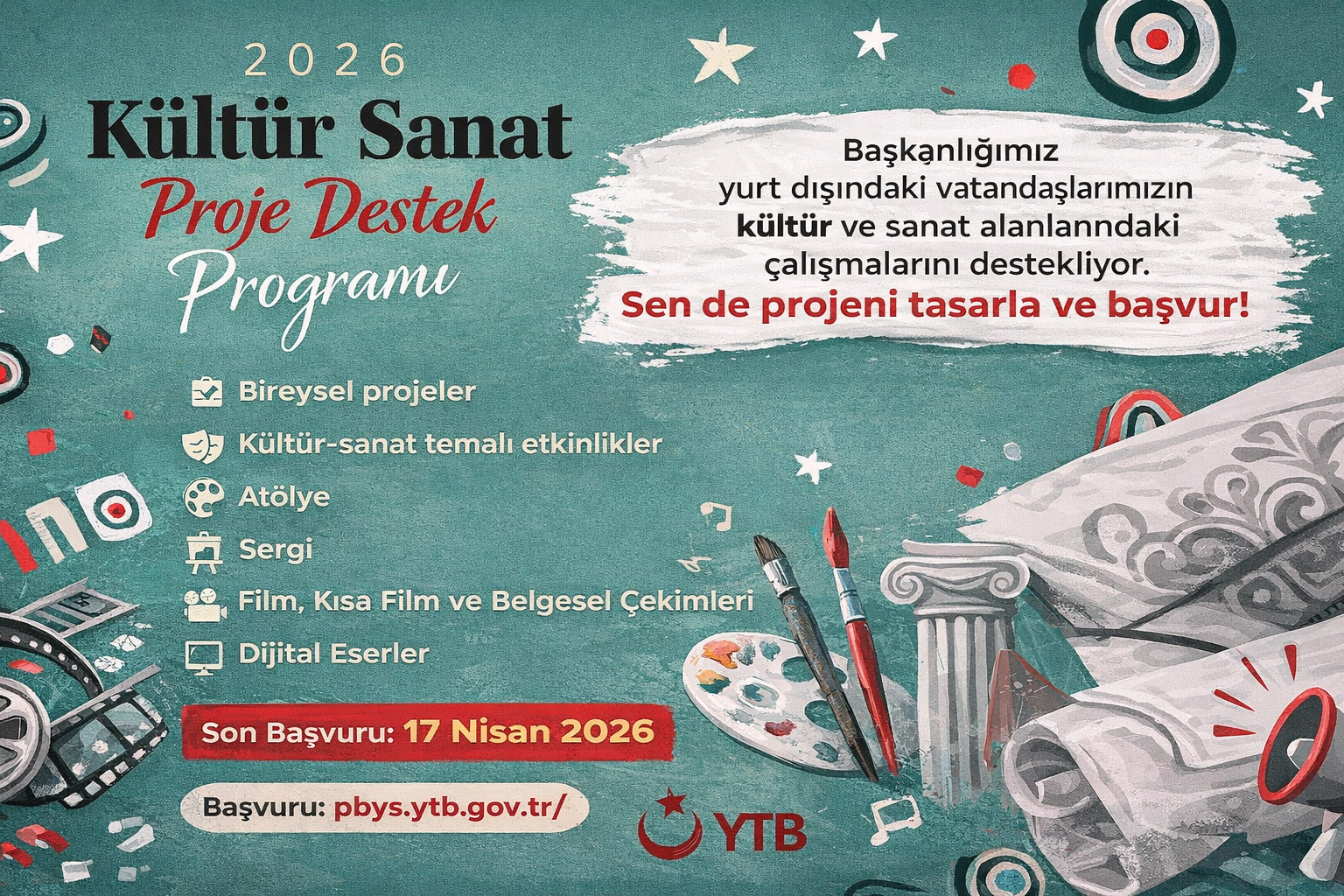YTB’den Diasporaya Kültür-Sanat Desteği: 2026 Programı Başladı