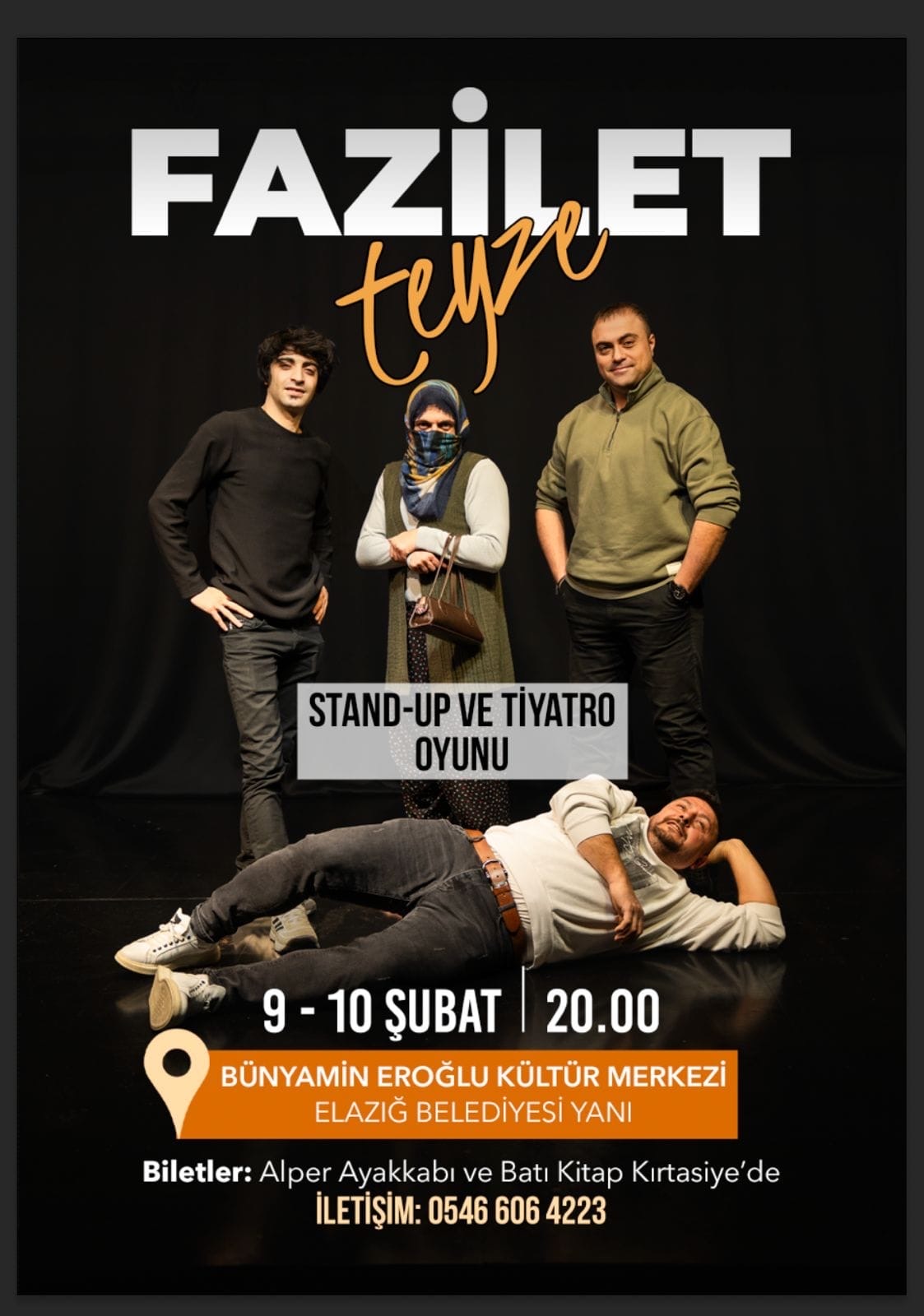 “Fazilet Teyze” Elazığ’da Sahne Alıyor