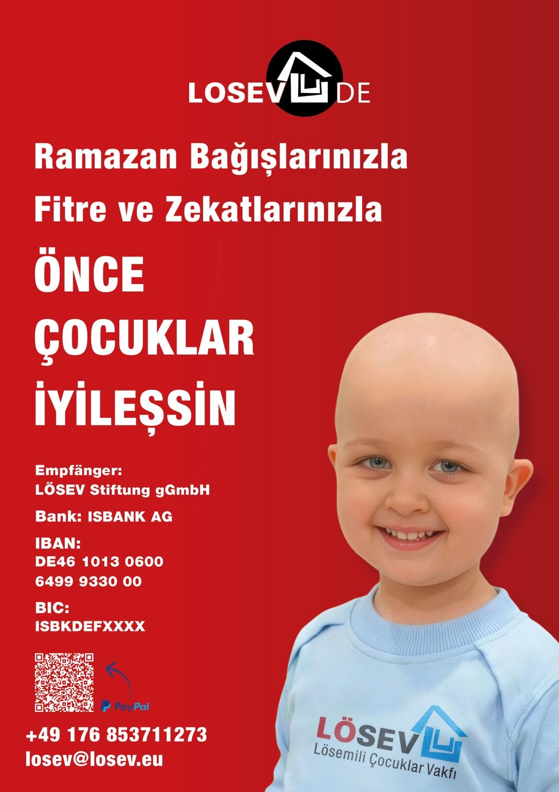 LÖSEV’DEN KOLİ KOLİ MUTLULUK “Ramazanda Binlerce Aileye Ulaşacak”