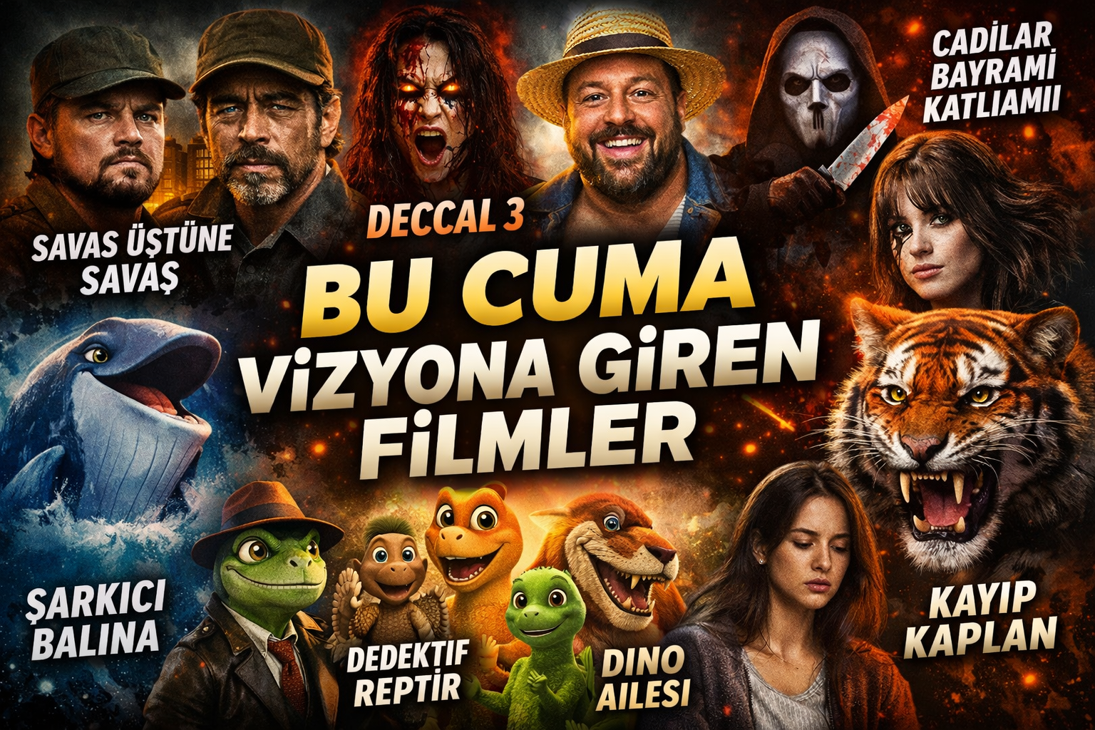 13 Mart Cuma Vizyonda: Sinemaseverleri Farklı Türlerde Filmler Bekliyor