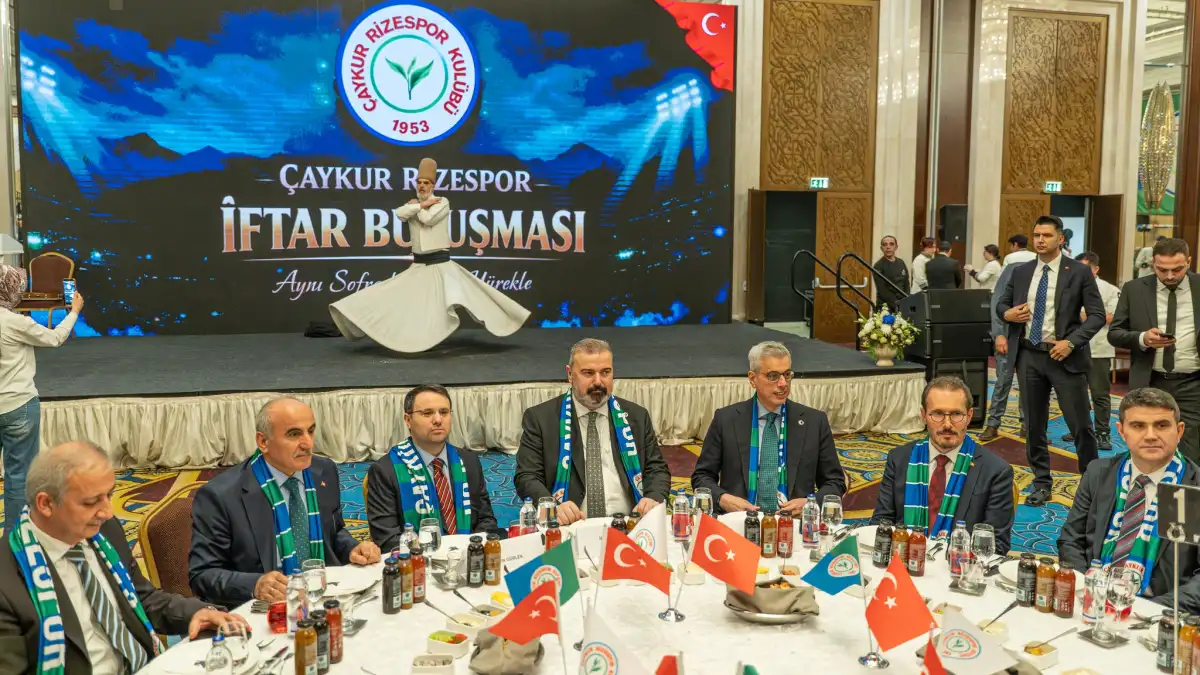 Çaykur Rizespor, Ankara'da tek yürek oldu; İftarda dev buluşma