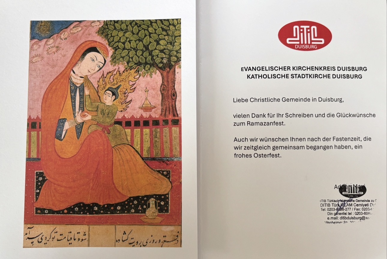 Ramazan Bayramı jestine Paskalya tebriği ile yanıt
