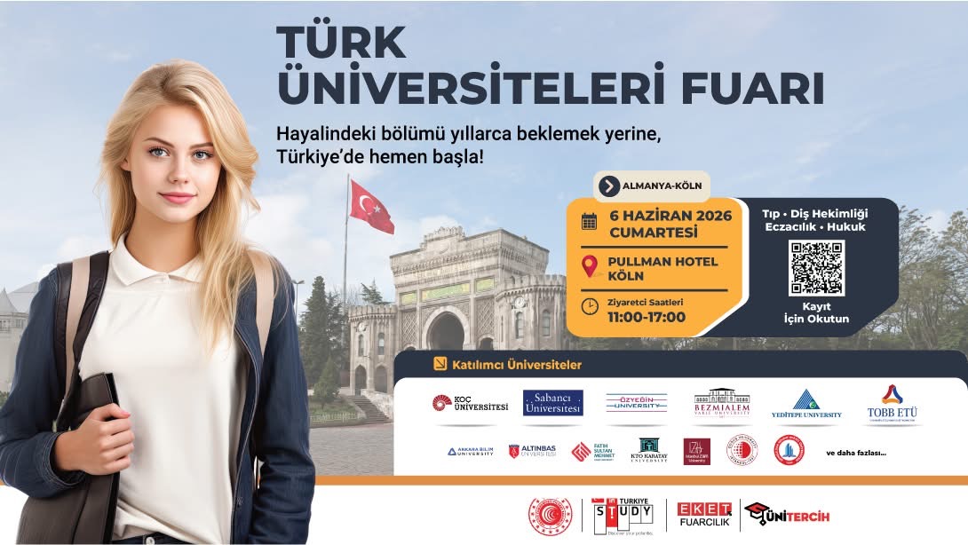 Köln’de Türk Üniversiteleri Tanıtım Fuarı Düzenleniyor