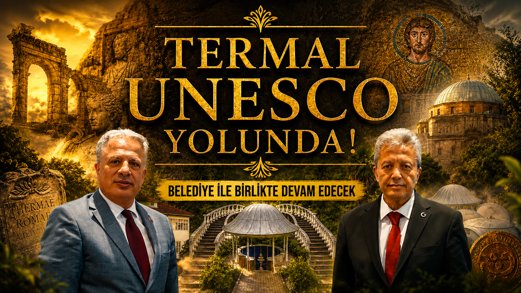TERMAL’İN UNESCO SÜRECİ BELEDİYE İLE BİRLİKTE DEVAM EDECEK