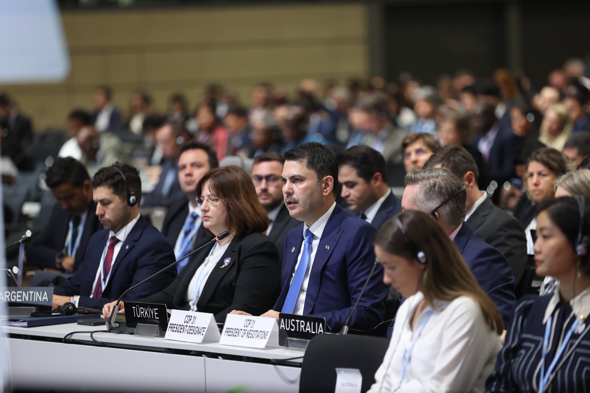 BAKAN KURUM, BONN İKLİM DEĞİŞİKLİĞİ KONFERANSI’NA KATILDI