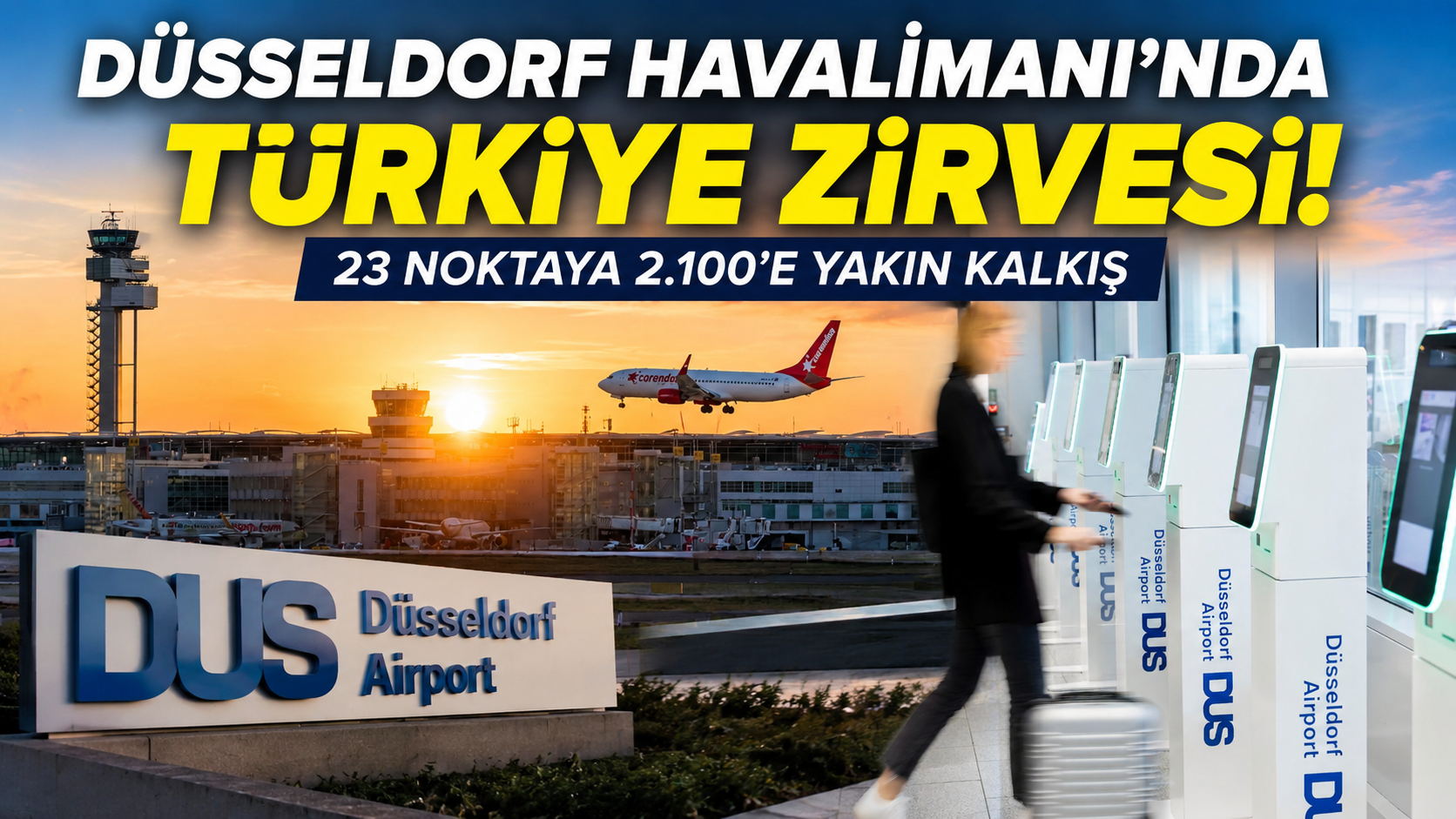 Düsseldorf’tan En Çok Uçuş Türkiye’ye