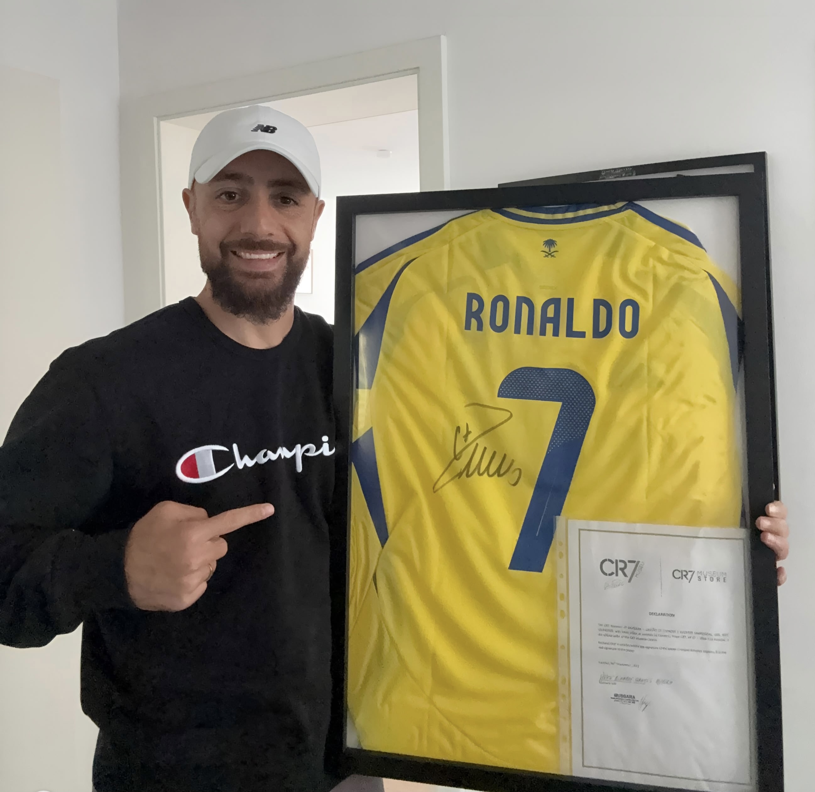 Mehmet Boztepe: Profesyonel Futbolculuktan Cristiano Ronaldo Tarihinin Özel Bir Parçasına