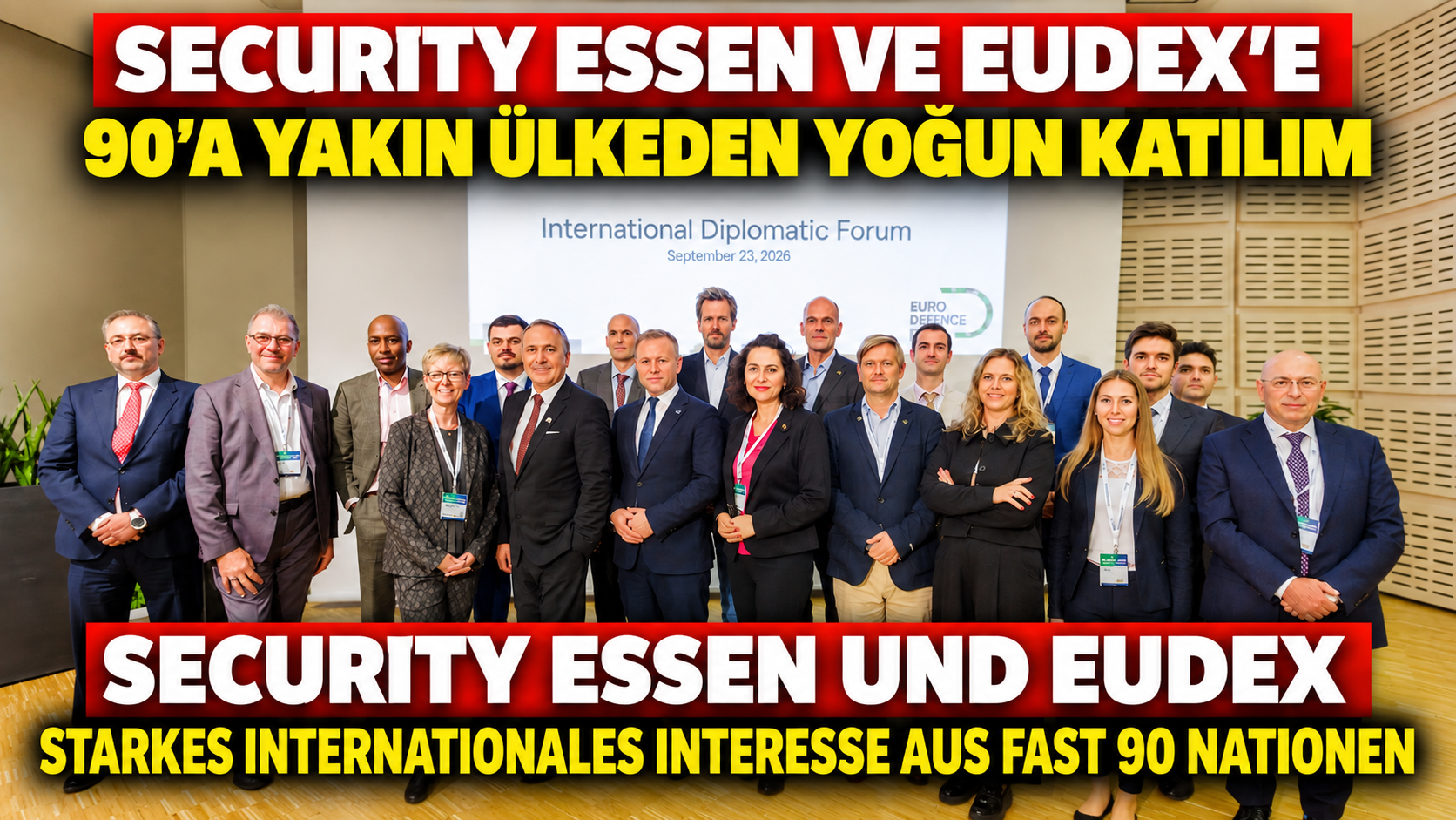 Messe Essen’de Sivil Güvenlik ve Savunma Sanayisine Uluslararası İlgi