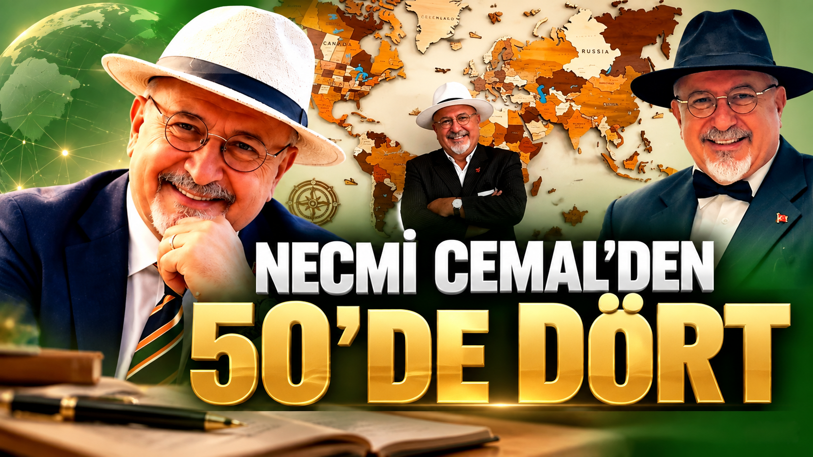 50’DE DÖRT KİTABI OKUYUCULARLA BULUŞTU